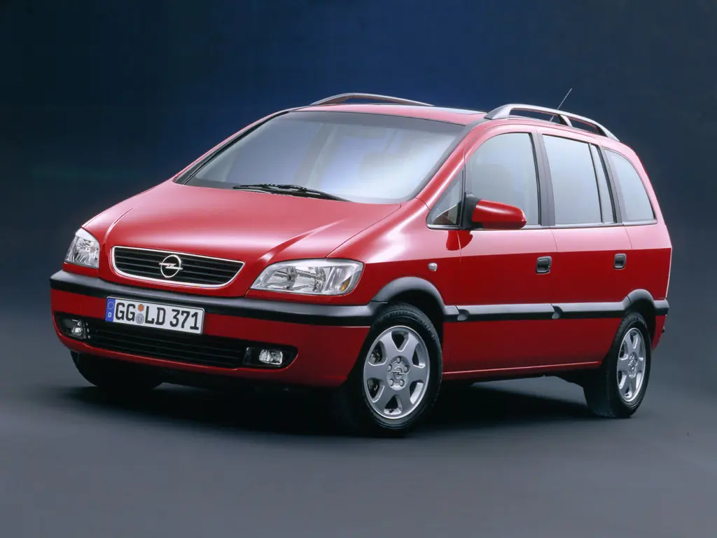 Opel Zafira (F75) 1 поколение, минивэн (04.1999 - 02.2003)